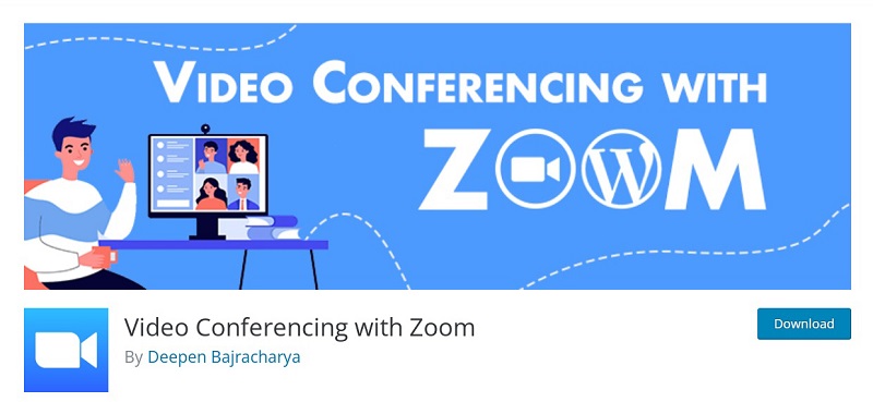 وبینار در وردپرس با افزونه Video Conferencing with Zoom